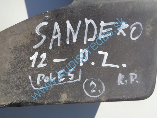 pravý zadný podblatník na daciu sandero, 479196413R